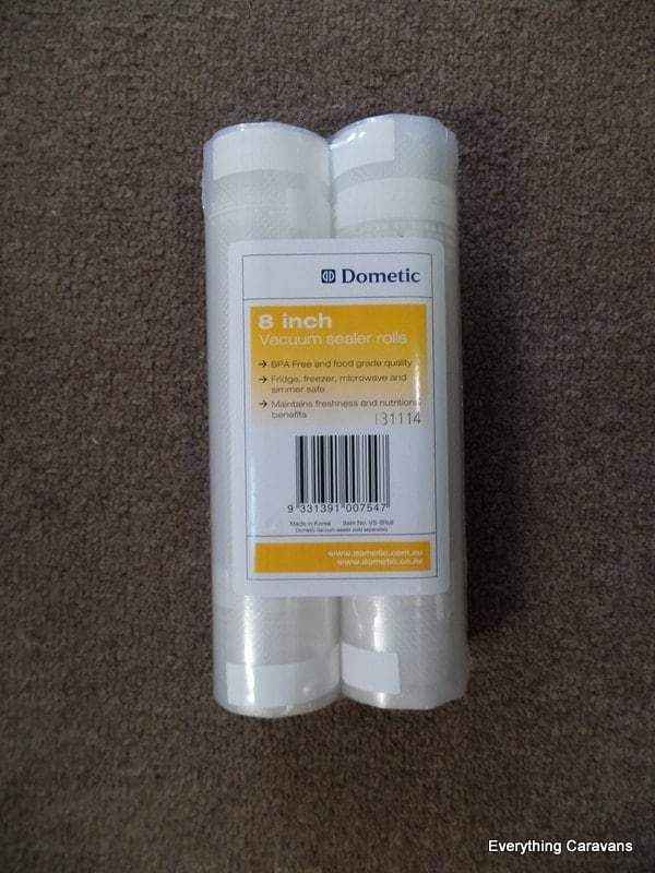 8" Vacuum Sealer Rolls Twin Pack Dometic Cryovac Bags - Everything Caravans