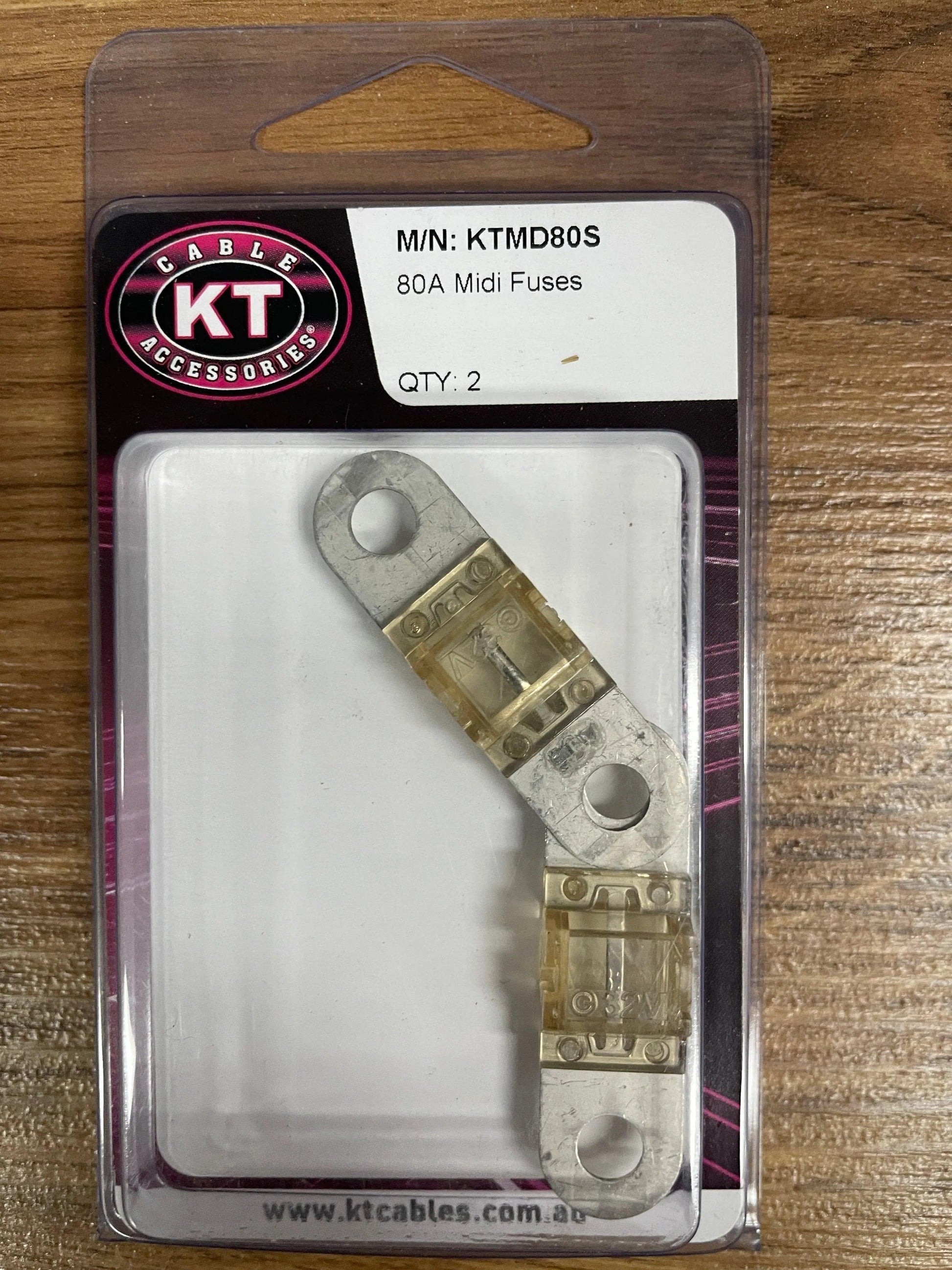 80 amp Midi Fuse  - Pack of 2 - Everything Caravans