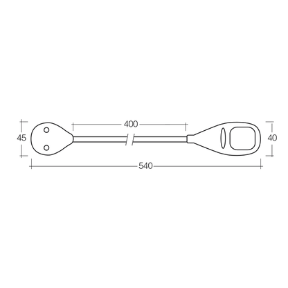 Led Map Light 400mm Flexible Arm and Fixed Mounting Bracket - Everything Caravans