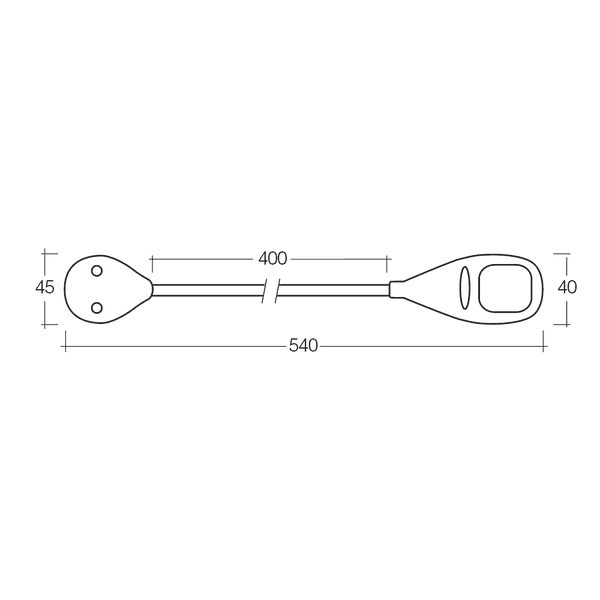 Led Map Light 400mm Flexible Arm and Fixed Mounting Bracket - Everything Caravans