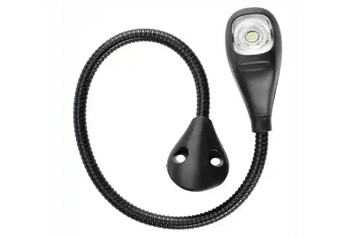Led Map Light 400mm Flexible Arm and Fixed Mounting Bracket - Everything Caravans
