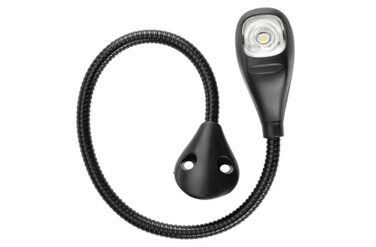 Led Map Light 400mm Flexible Arm and Fixed Mounting Bracket - Everything Caravans
