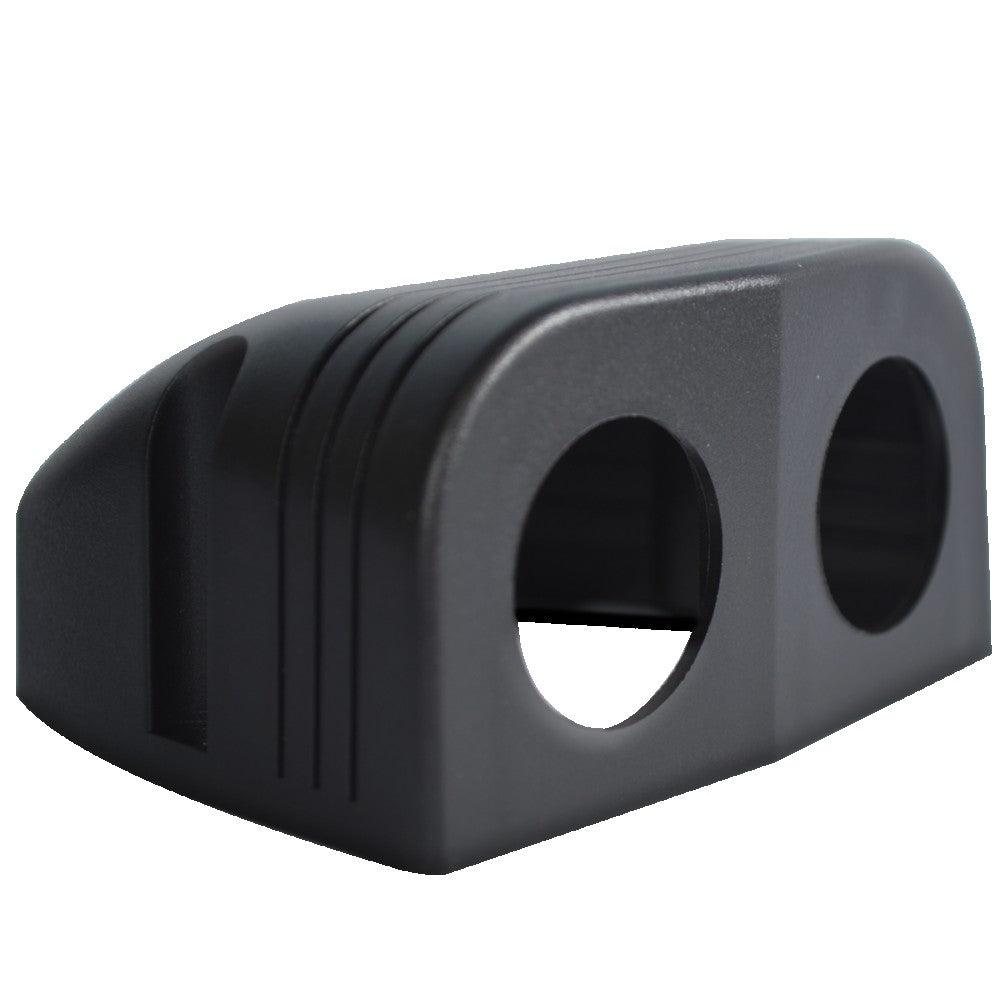 Enerdrive surface mount bracket for twin sockets - Everything Caravans