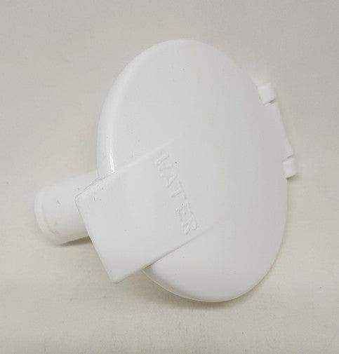 AC41 Water Filler with Hinged Lid White Standard Tank Filler - Everything Caravans