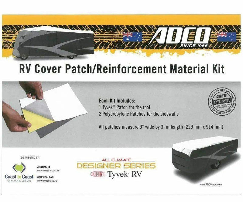 ADCO RV Cover Reinforcement or Repair Patch for Caravan Covers ...