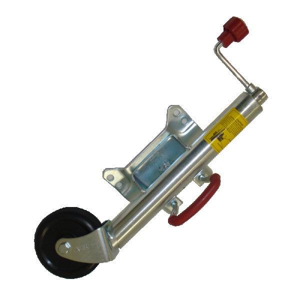 Alko 6" 150mm Jockey with Solid Wheel and Swivel Bracket - Everything Caravans