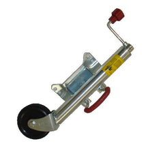 Alko 6" 150mm Jockey with Solid Wheel and Swivel Bracket - Everything Caravans