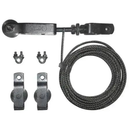 Alko Brake Cable Kit Adjuster Clips and Pulley 10M - Everything Caravans