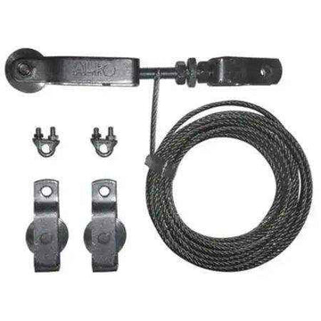 Alko Brake Cable Kit Adjuster Clips and Pulley 10M - Everything Caravans