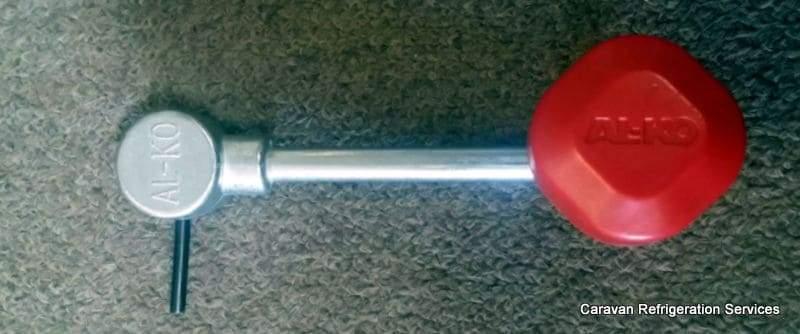 Alko Jockey Wheel Handle Genuine Alko Replacement Part with Pin Mount - Everything Caravans