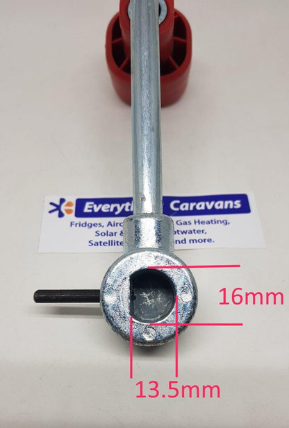 Alko Jockey Wheel Handle Genuine Alko Replacement Part with Pin Mount - Everything Caravans
