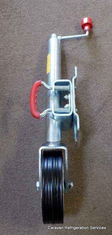 Alko Jockey Wheel with Advanced 3-Bolt Swivel Bracket Genuine Alko Design - Everything Caravans