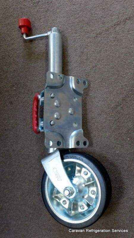 Alko Jockey Wheel with Advanced 3-Bolt Swivel Bracket Genuine Alko Design - Everything Caravans