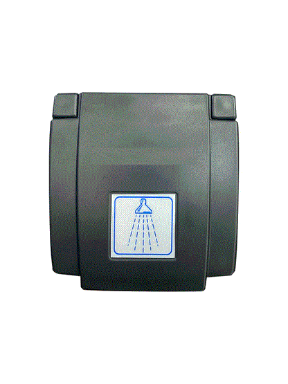 Ezy RV Exterior Shower Outlet Black - Everything Caravans