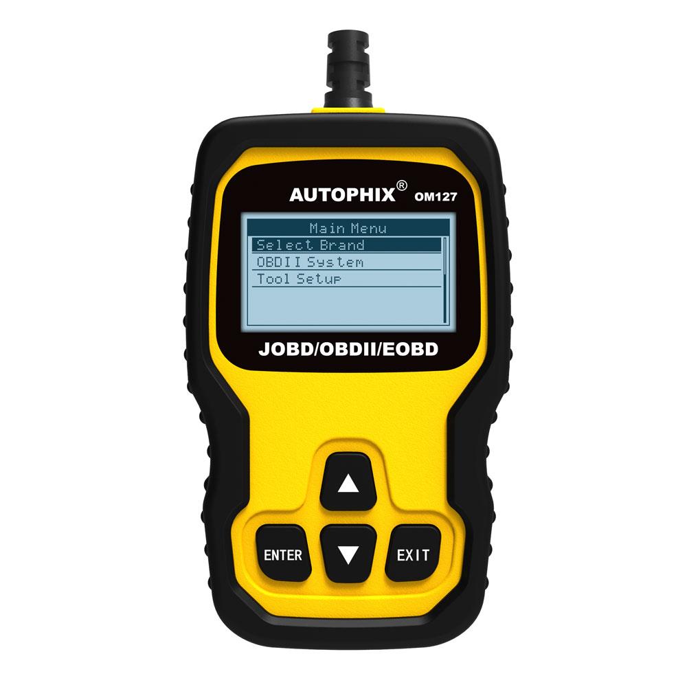 AUTOPHIX OM127 JOBD Code Reader Check Engine System OBDII Scanner for Japanese Vehicles Autophix