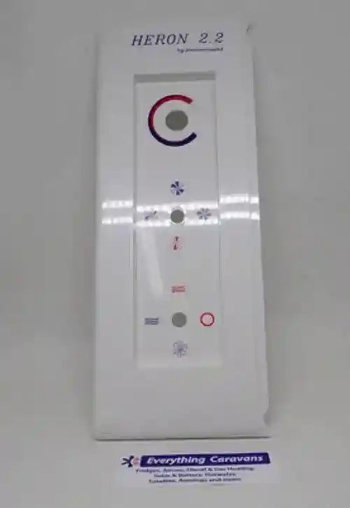 Aircommand Heron Front Control Panel Only White - Everything Caravans