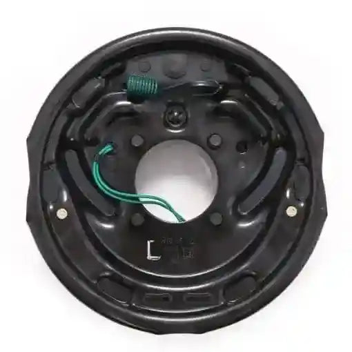 Alko 10" Left Hand Electric Backing Plate Assembly - Everything Caravans