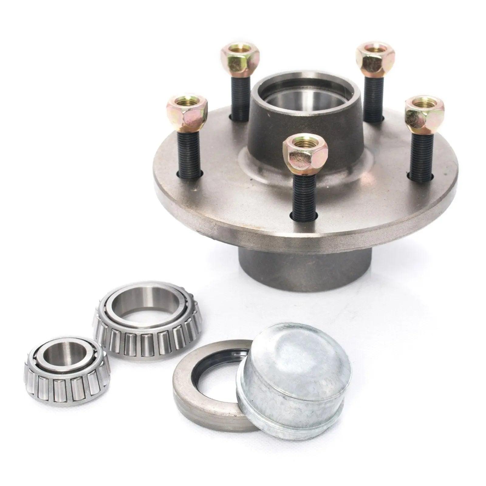 Alko 6" Hub Commodore 7/16" Stud LM Bearings Standard Seal - Everything Caravans