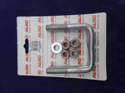 Alko U Bolt Kit 75mm x 50mm Drawbar Mount - Everything Caravans