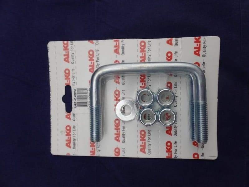 Alko U Bolt Kit 75x100mm Draw bar Everything Caravans