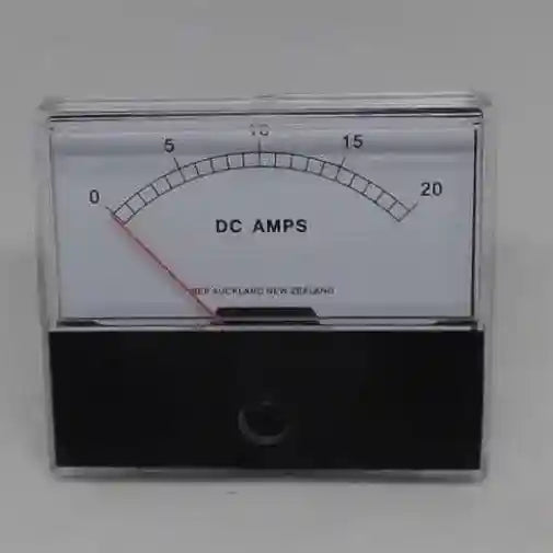 Ammeter 20amp Analogue with internal Shunt - Everything Caravans
