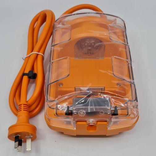 Ampfibian Adaptor 10amp to 15amp with RCD and Overload Protection - Everything Caravans