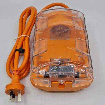 Ampfibian Adaptor 10amp to 15amp with RCD and Overload Protection - Everything Caravans