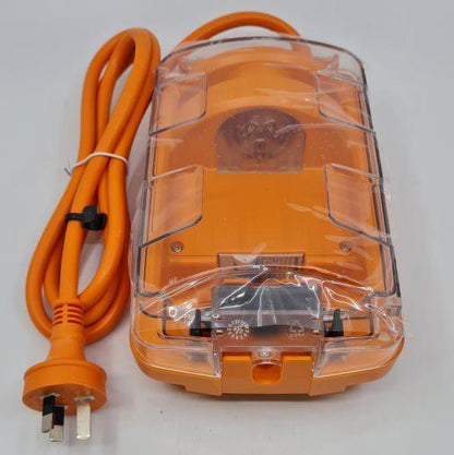 Ampfibian Adaptor 10amp to 15amp with RCD and Overload Protection - Everything Caravans