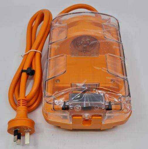 Ampfibian Adaptor 10amp to 15amp with RCD and Overload Protection - Everything Caravans