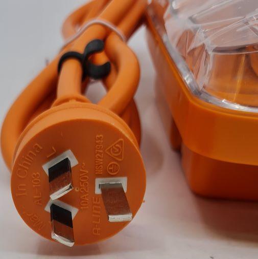 Ampfibian Adaptor 10amp to 15amp with RCD and Overload Protection - Everything Caravans
