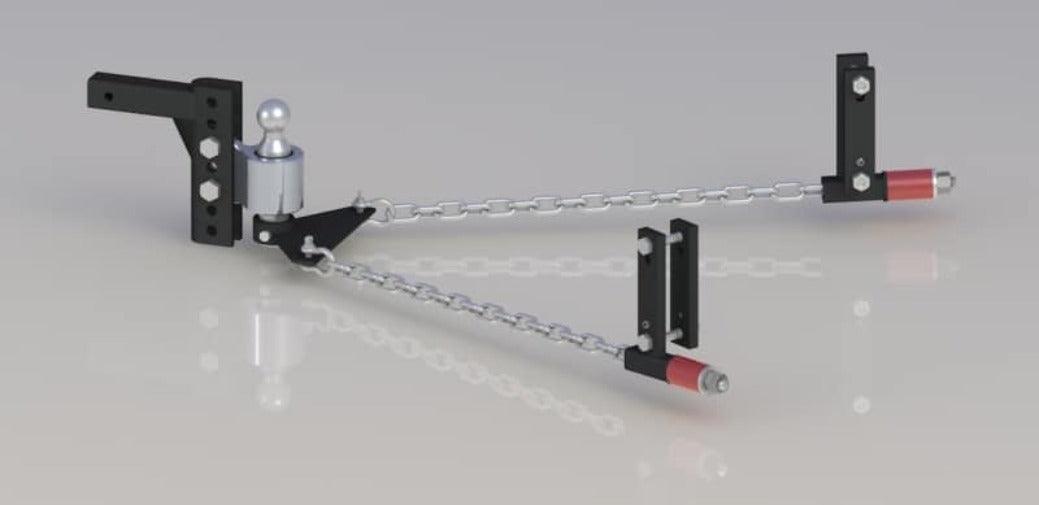 Andersen 4" Drop Weight Distribution Hitch - Everything Caravans