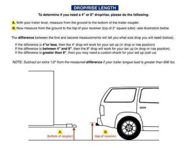 Andersen 4" Drop Weight Distribution Hitch - Everything Caravans