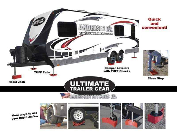 Andersen Ultimate Trailer Gear Kit - Leveling Ramps 14pce - Everything Caravans