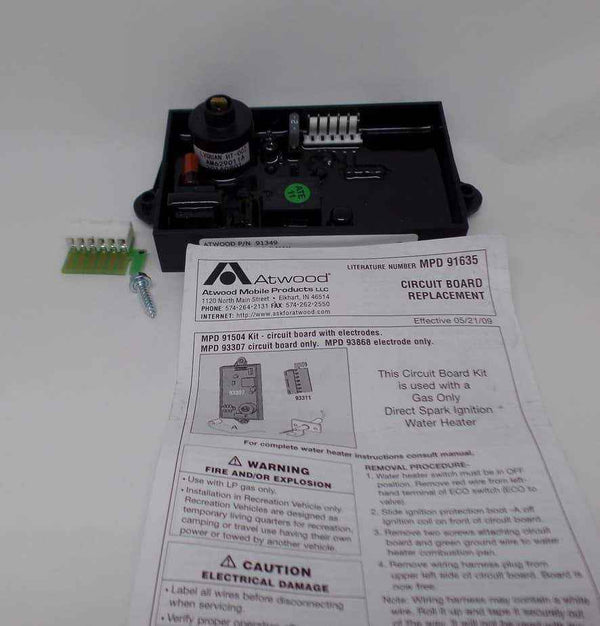 Atwood HWS Main Circuit Board 003576 91349 - Everything Caravans