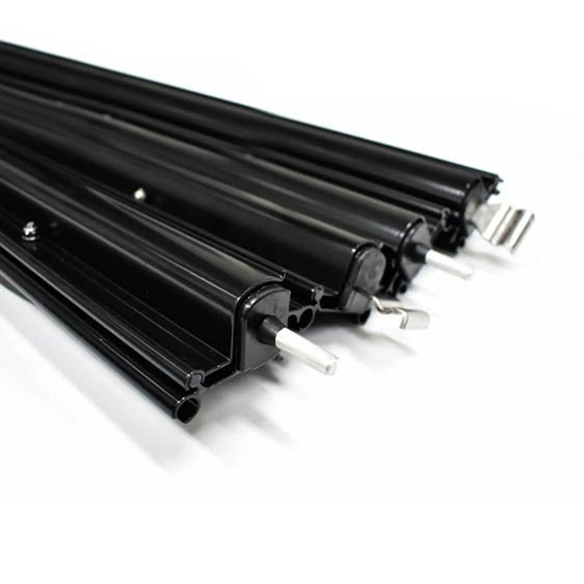 Aussie Traveller Black AFK Kit Medium to Suit 2200-2300mm Awning Projection - Everything Caravans