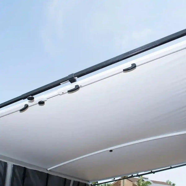 Aussie Traveller White AFK Kit Short to Suit 2100-2200mm Awning Projection - Everything Caravans