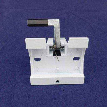 Aussie Traveller Sunburst Eclipse Awning Bottom Mounting Bracket White - Everything Caravans