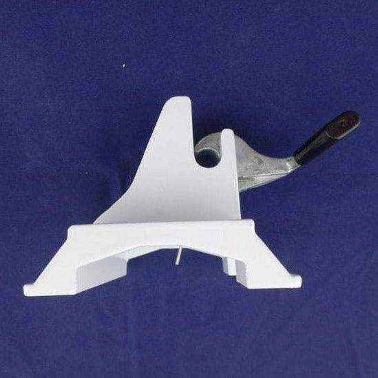 Aussie Traveller Sunburst Eclipse Awning Bottom Mounting Bracket White - Everything Caravans