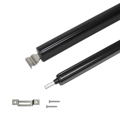 Aussie Traveller #2 Curved Roof Rafter Black (Single) - Everything Caravans