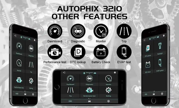 Autophix 3210 Bluetooth Multifunction OBD2 Scanner - Everything Caravans