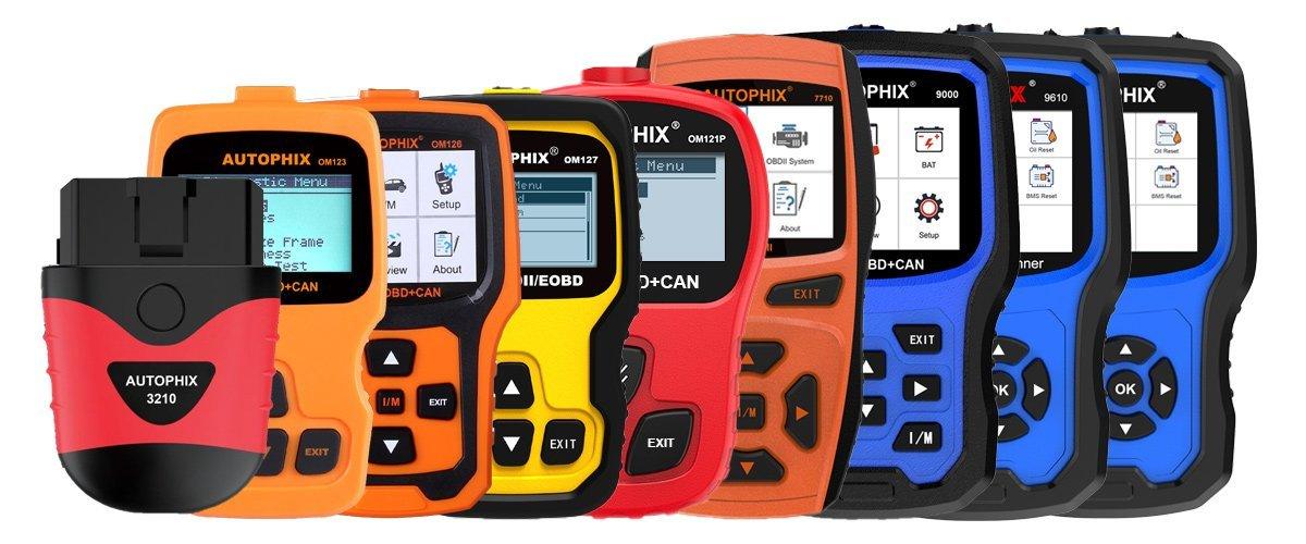 Autophix Om123 OBD2 and EOBD Universal Car Diagnostic Scan tool with Live Data - Everything Caravans