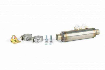 Autoterm Air Exhaust Silencer with Mounting Kit - Compact Design Muffler - Everything Caravans