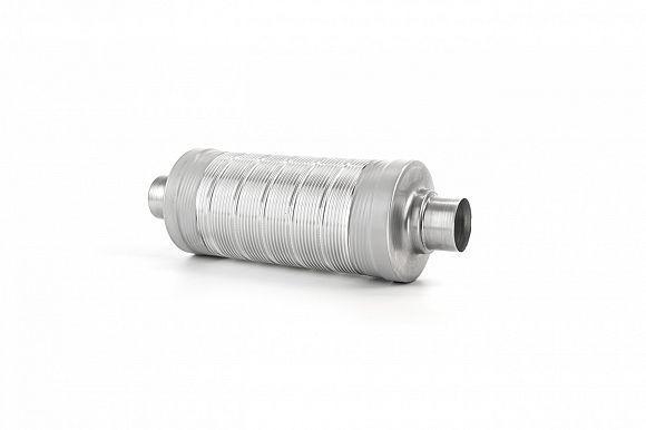 Autoterm Diesel Air Heater Ducting inlet or Outlet Silencer 60mm 65mm - Everything Caravans