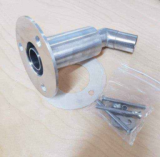 Autoterm Diesel Air Heater Exhaust Adapter for Slide on Campers and Boats 24mm - Everything Caravans
