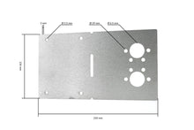Autoterm Diesel Heater Stainless Steel Mounting Plate - Everything Caravans