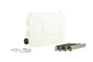 Autoterm Fuel Tank 13L - with Mounting Brackets - White - Everything Caravans