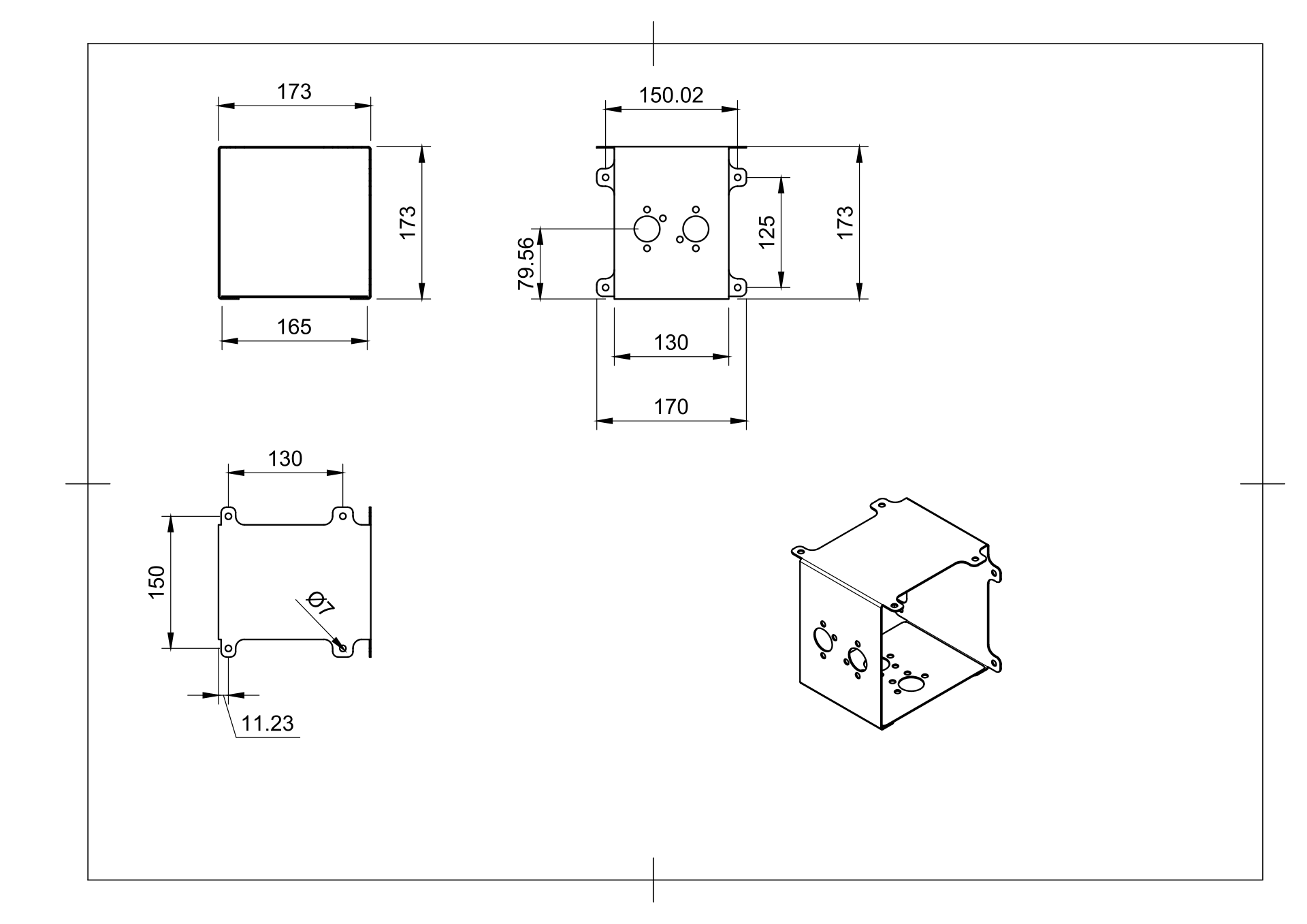 Autoterm Universal Mounting Bracket Air 2D Air 4D - Multi-Use - Everything Caravans