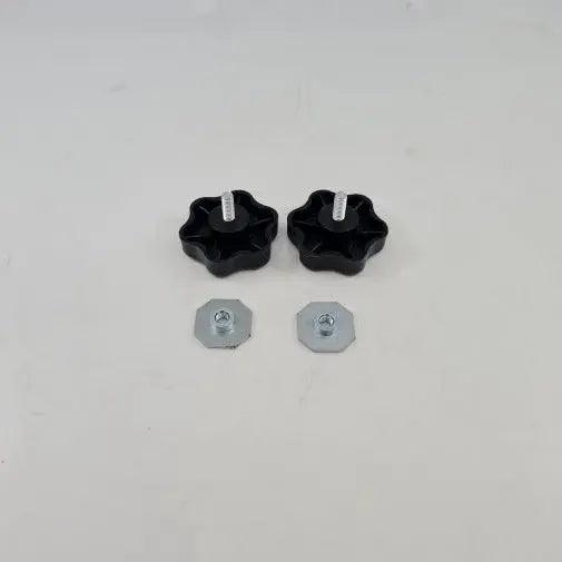 2 x Awning Locking Knob with Nuts to Suit Carefree Awnings - Everything Caravans