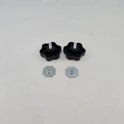 2 x Awning Locking Knob with Nuts to Suit Carefree Awnings - Everything Caravans