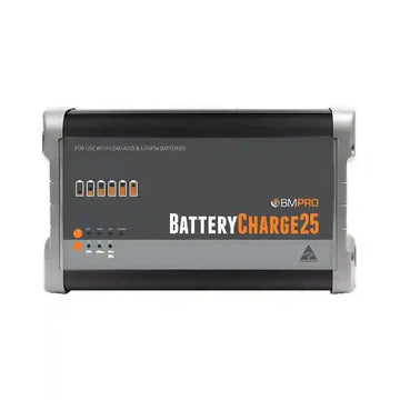 BMPRO Batterycharge25 25 amp 240 volt 12v Battery Charger Suitable for Lithium and Lead Batteries - Everything Caravans